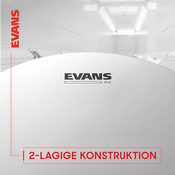 Evans G2 Clear 14", TT14G2, Tom Fell für Schlagzeug mit ausgewogener Klangqualität – Bild 3