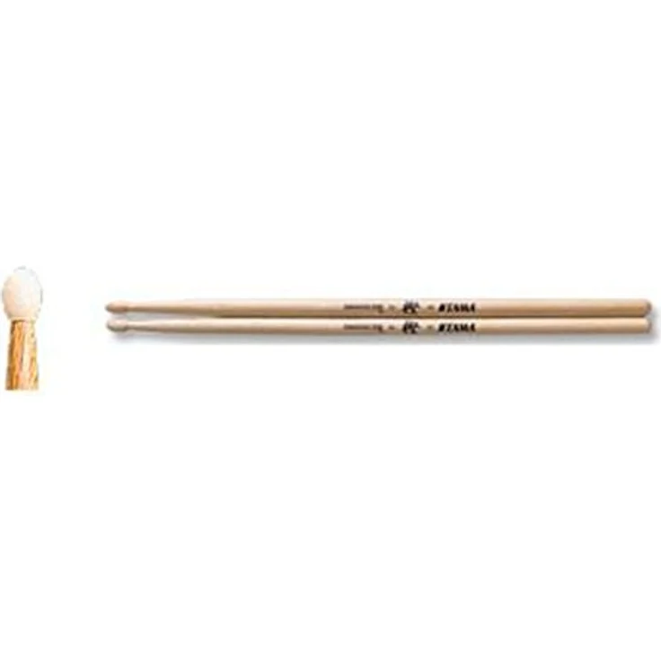 Tama 5AN Oak Japanese Sticks, Schlagzeugstöcke aus extrem hartem japanischem Eichenholz, mit Nylonkopf, Länge 406mm, Durchmesser 14mm, tröpfchenförmige Kopfform – Bild 2