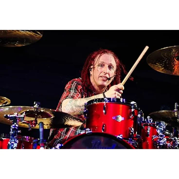 Vater Morgan Rose Alien Freak, Hickory Holz Drumsticks mit 16" Länge und 0.610" Durchmesser, einzigartiges Design ohne Kegelzapfen, doppelte Stockende für hohe Lautstärke – Bild 2