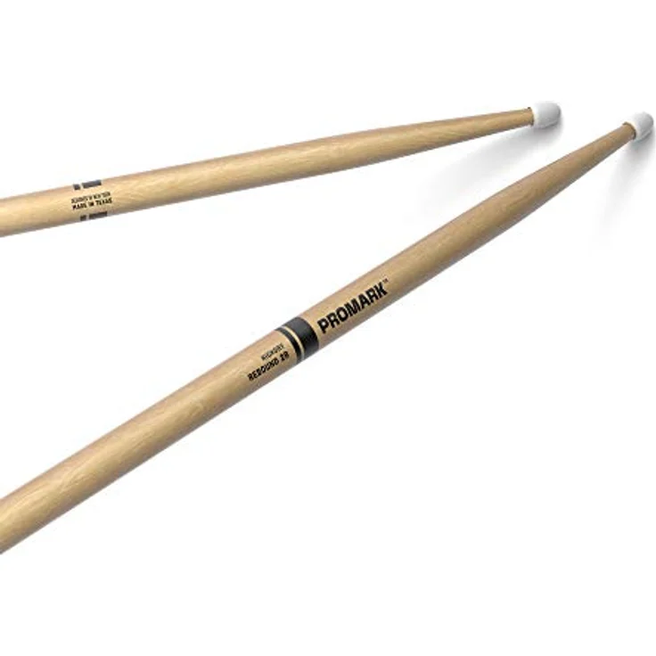 ProMark Drumsticks Rebound 2B Raw Hickory, Schlagzeug Sticks mit Eichelholzspitze – Bild 1