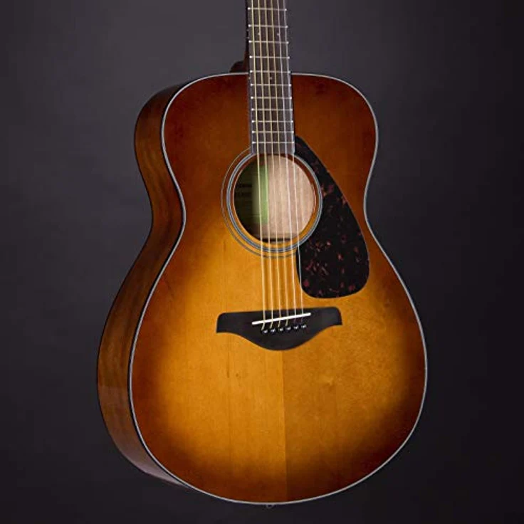 Yamaha FS800 SDB, Westerngitarre mit massiver Fichtendecke, laminierter Nato/Okume Boden, Walnuss Griffbrett, Sand Burst Finish – Bild 7