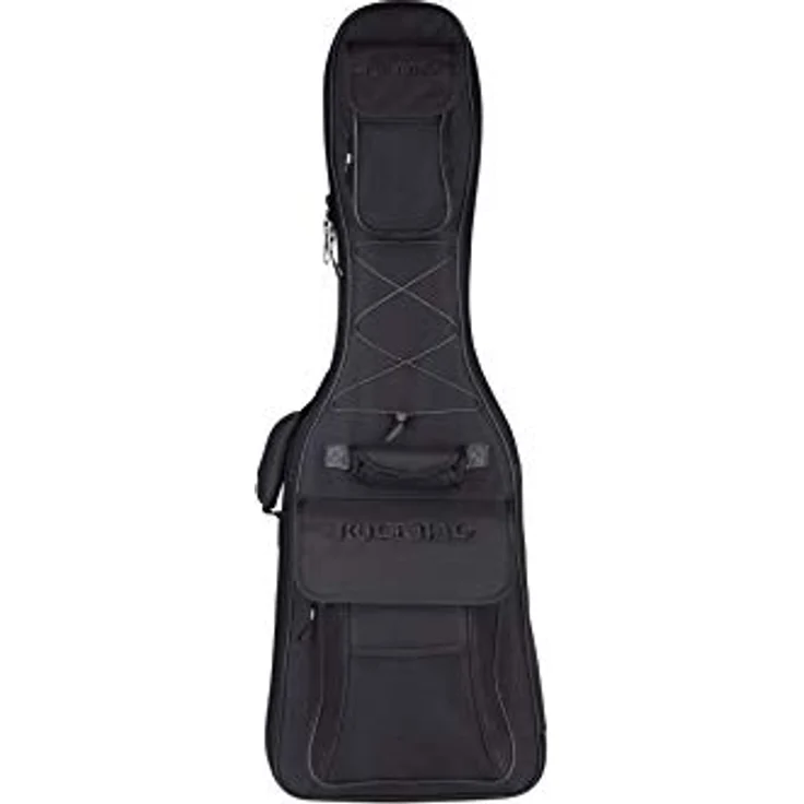 Rockbag Starline E-Guitar Bag, Gitarrentasche aus 600 Denier Polyester mit 20 mm Schaumstoffpolsterung, schwarz – Bild 1