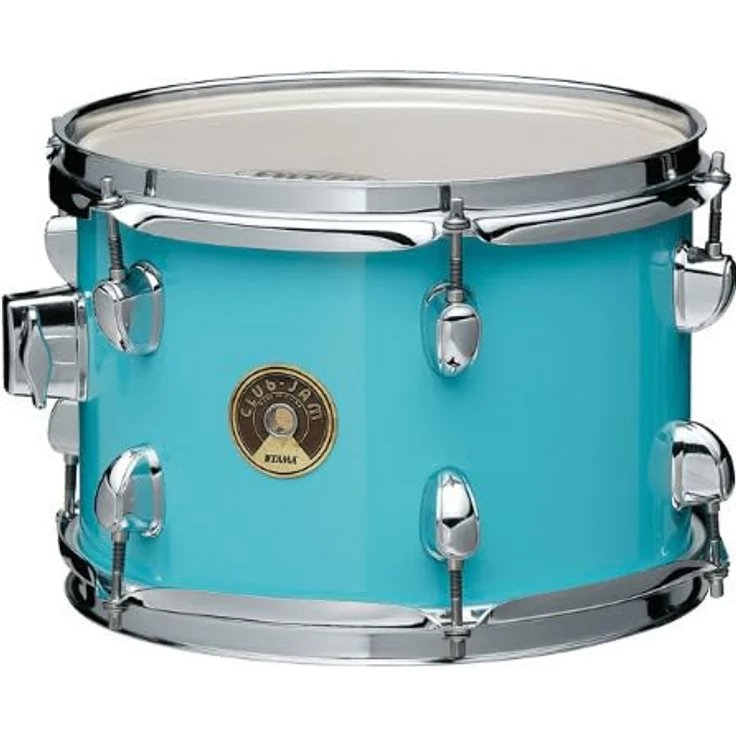Tama Club Jam Vintage Kit LJK48S-AQB, Kompakter Kesselsatz mit Mersawa-/Pappelkessel, 18"x12" Bass Drum, Aqua Blue – Bild 4