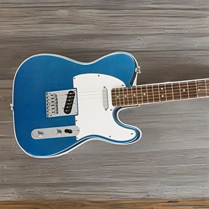 Squier Affinity Telecaster E-Gitarre, Lake Placid Blue, Pappel-Korpus, Ahorn-Hals, 21 Bünde, Ceramic Single-Coil Tonabnehmer – Bild 2