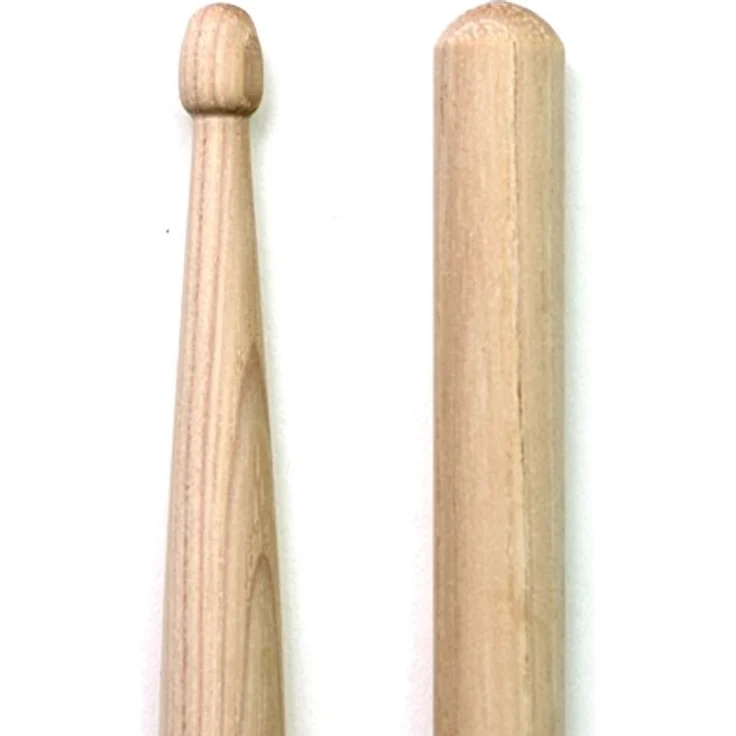 Rohema 5A Hickory Drum Stick, Natural-Serie, unlackiert, 405mm Länge, 14,5mm Durchmesser, Made in Germany – Bild 2