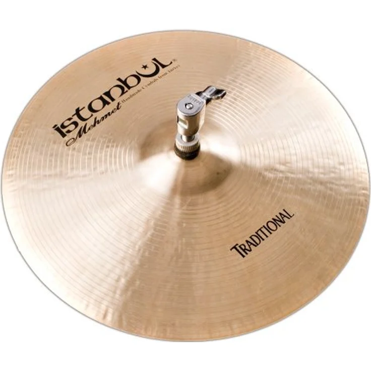 Istanbul Mehmet 12" Medium Hi-Hat Traditional, Schlagzeugbecken mit weichem, warmem Sound und breitem dynamischen Spektrum – Bild 1