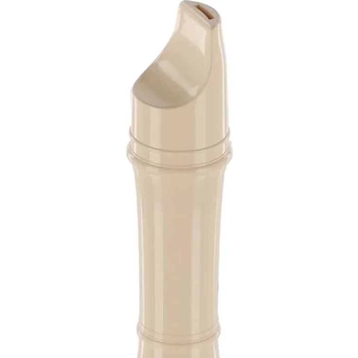 Aulos 303B Elite Soprano Recorder, barocke Griffweise mit Doppelloch, dreiteilig, Elfenbein, inkl. Tasche und Wischerstab – Bild 3