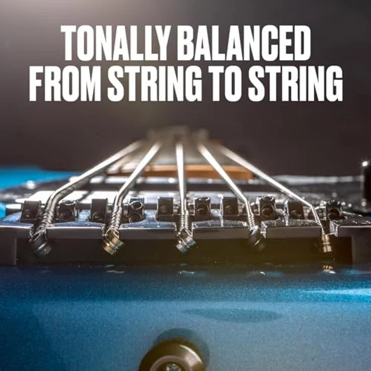 Dunlop Dual Dynamic 4-String E-Bass Saitensatz, Long Scale (45-105), Nickel & Stahl Hybrid, präzisionsgefertigt in USA – Bild 5