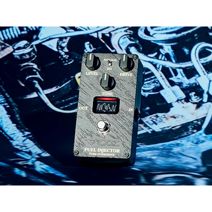 Vox VE-FI Valvenergy Fuel Injector, Tube Natural Overdrive Gitarreneffektpedal mit Nutube-Technologie, harmonisch reicher Overdrive und zwei Modi – Bild 4