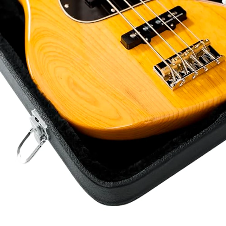 Gator Hardshell Case Bass, Gitarrenkoffer für E-Bass, Außenmaterial Kunstleder, Innenfutter schwarz, Maße: 1194mm x 356mm – Bild 16