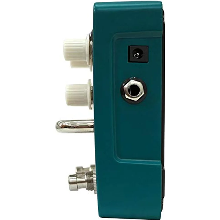 Orange Fur Coat, Fuzz Pedal für E-Gitarre mit Volume- und Fuzz-Regler, inklusive EQ Tone-Control und Oktaveneffekt, Betrieb über 9V-Batterie oder optionales 9V- oder 12V DC-Netzteil – Bild 3
