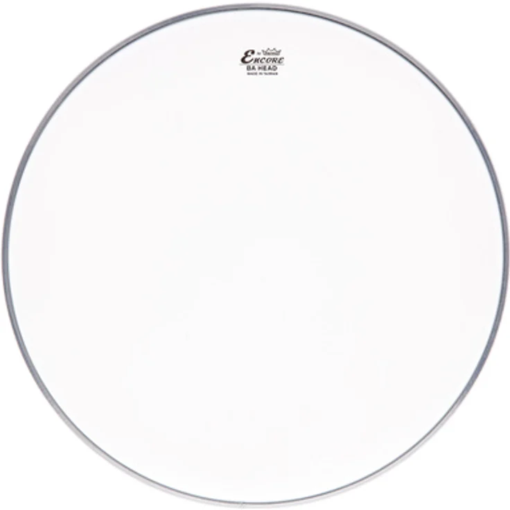 Remo Encore 12" Ambassador Coated, einlagiges Schlagzeugfell, weiß aufgerauht, made in Taiwan – Bild 1