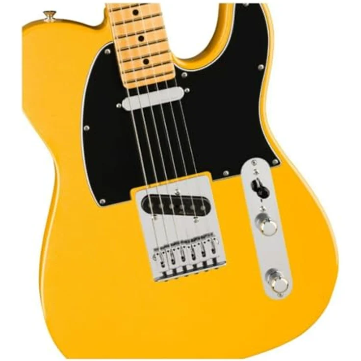 Fender Player II Mod Tele MN SSY, E-Gitarre in Sunshine Yellow mit Erlekorpus, Ahornhals und Player II Noiseless Tonabnehmern – Bild 4