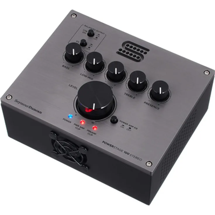 Seymour Duncan PowerStage 100 Stereo, Stereo Gitarren-Endstufe mit 2x 100 Watt, 5-Band EQ und Cab Sim