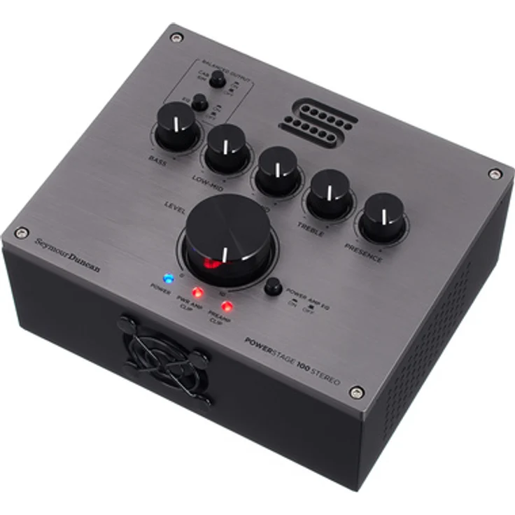 Seymour Duncan PowerStage 100 Stereo, Stereo Gitarren-Endstufe mit 2x 100 Watt, 5-Band EQ und Cab Sim