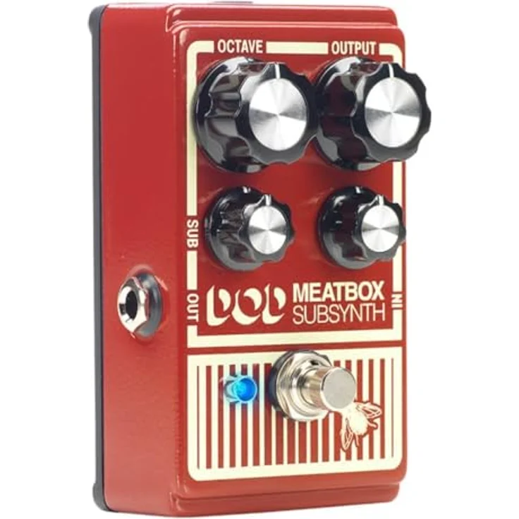 Digitech DOD Meatbox, Subharmonic Synth Pedal mit True Bypass, Aluminium Gehäuse und TRS Ausgang – Bild 2
