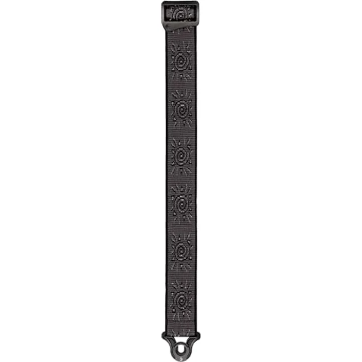 Daddario 50BALPW03 Vint PW Suns Silver, Gitarrengurt mit integrierter Gurtverriegelung, verstellbar von 89 cm bis 151 cm, silber – Bild 3