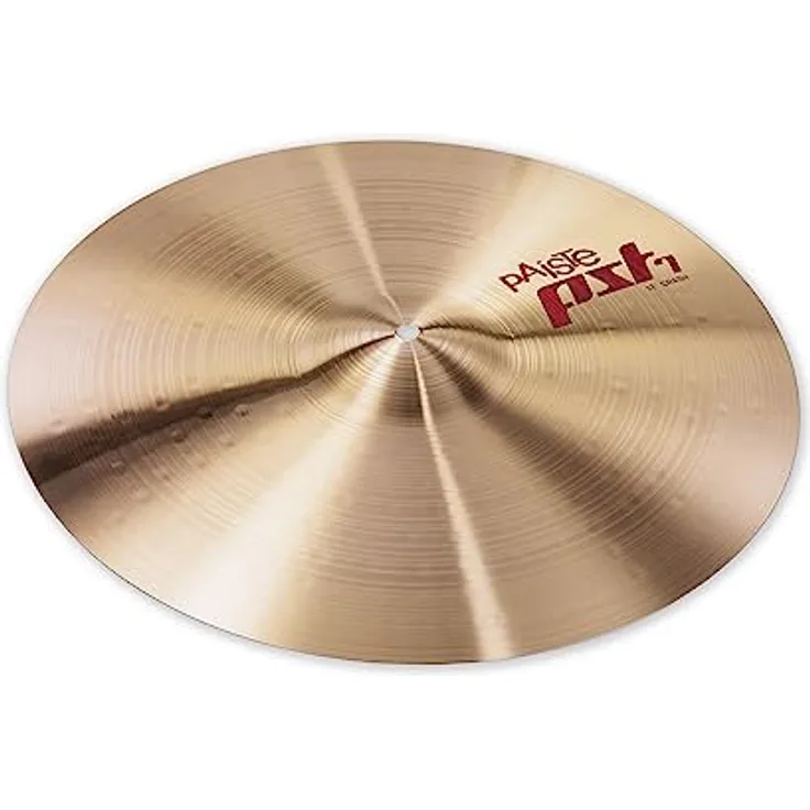 Paiste PST7 17" Crash, Schlagzeugbecken aus CuSn8 Bronze, traditioneller Sound, hergestellt in der Schweiz