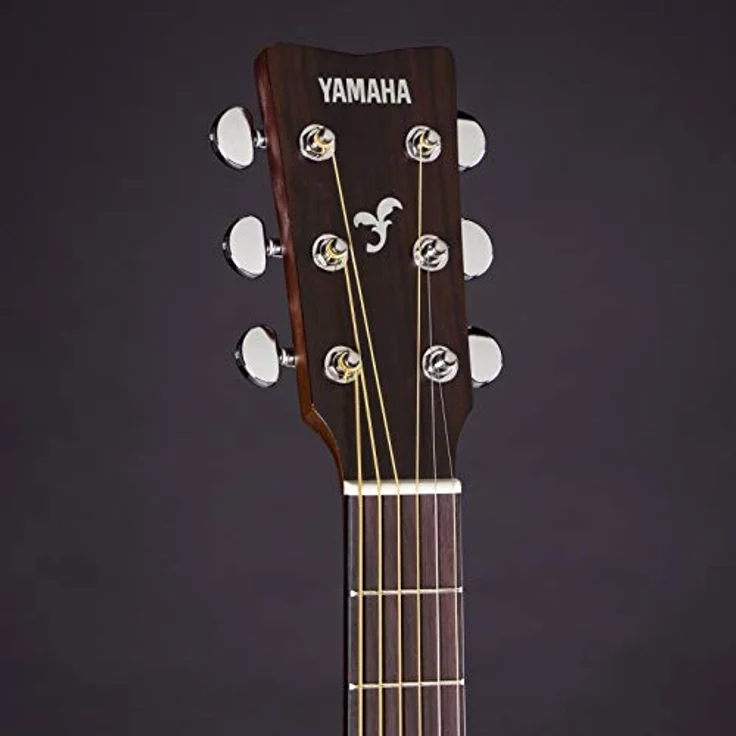 Yamaha FS800 SDB, Westerngitarre mit massiver Fichtendecke, laminierter Nato/Okume Boden, Walnuss Griffbrett, Sand Burst Finish – Bild 4