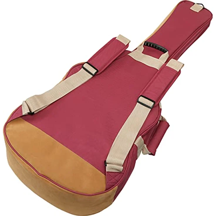 Ibanez ICB541-WR Powerpad Gigbag, Gigbag für 4/4 Konzertgitarre mit 15mm Polsterung, stoßdämpfendem Powerpad, wine red – Bild 2