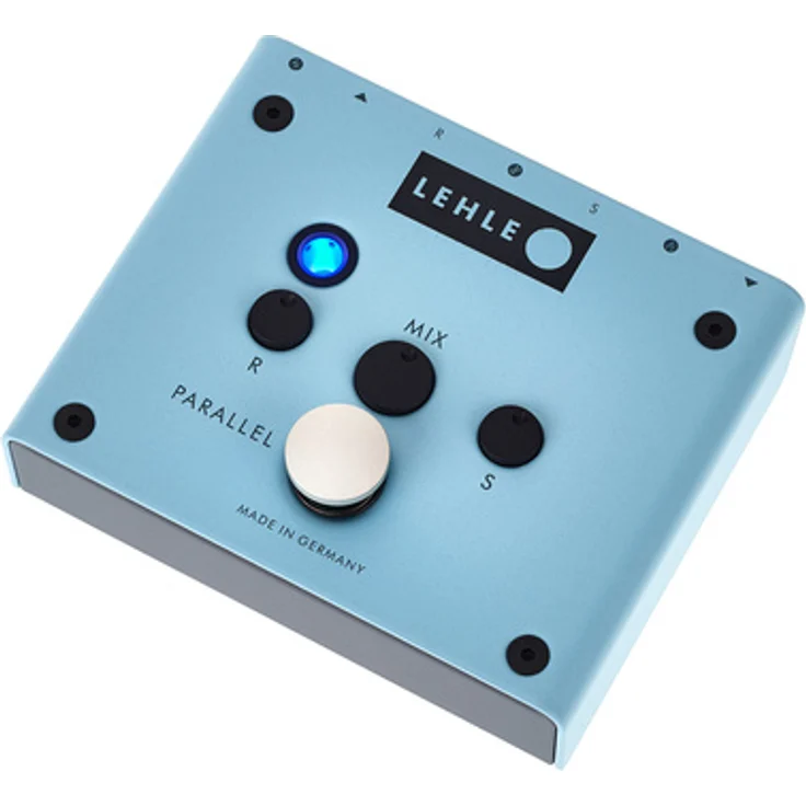 Lehle Parallel SW II, Effektpedal für E-Gitarre & Bass, True-Bypass-Parallel-Effektlooper, 30-V-Technologie, Mono und Stereo kombinierbar, mit aktiver Umschaltknackunterdrückung