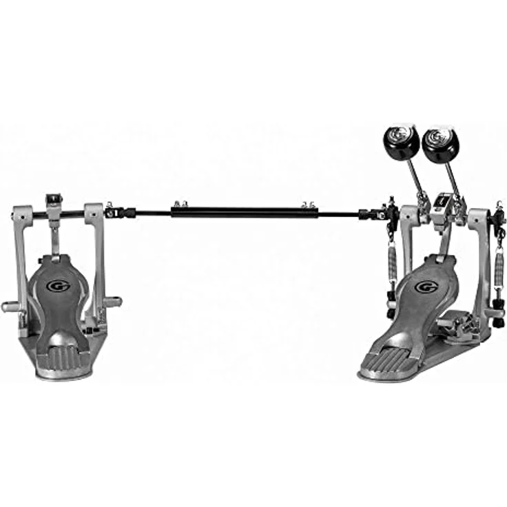 Gibraltar GTC6DD-DB Double Pedal, Doppelfußmaschine mit Direct Drive, einstellbarer Federspannung und gebogenem Rahmen – Bild 5