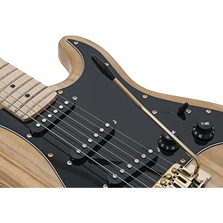DIMAVERY ST-303 E-Gitarre, natur, hochwertiges Markenprodukt von Steinigke Showtechnic – Bild 4
