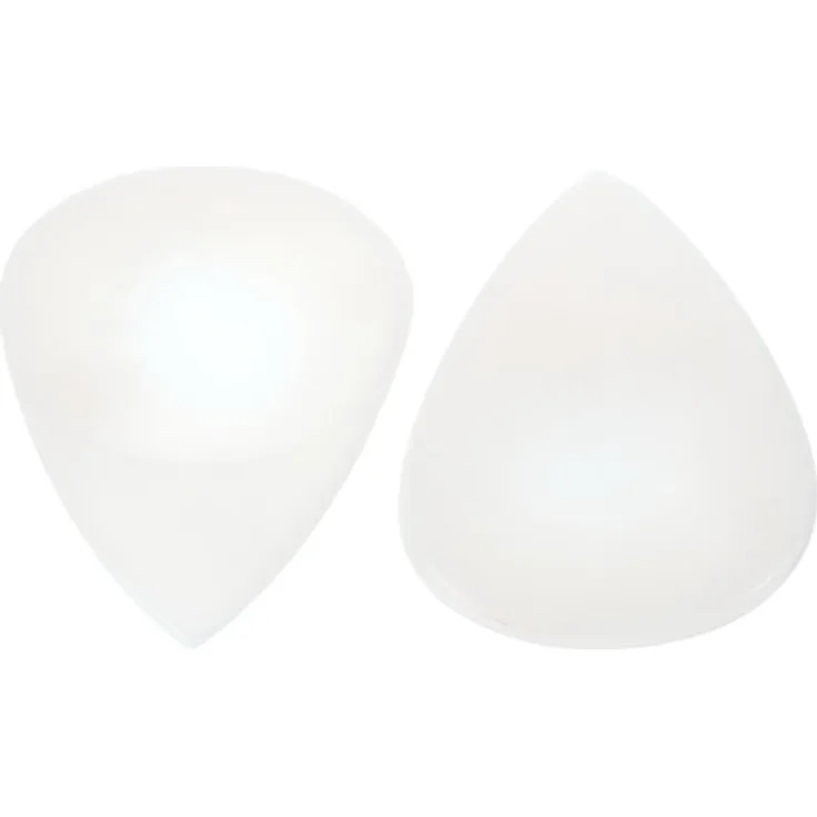 Harley Benton Buffalo Bone Pick Set, 2 Stück Plektren aus Büffelknochen, Form 351
