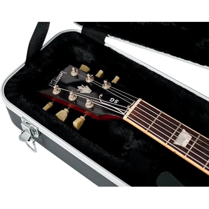 Gator GC-SG Guitar ABS Case, Gitarrenkoffer für SG Typen mit Alu-Schließprofil und EPS-Schaumpolster, abschließbare Schlösser – Bild 11