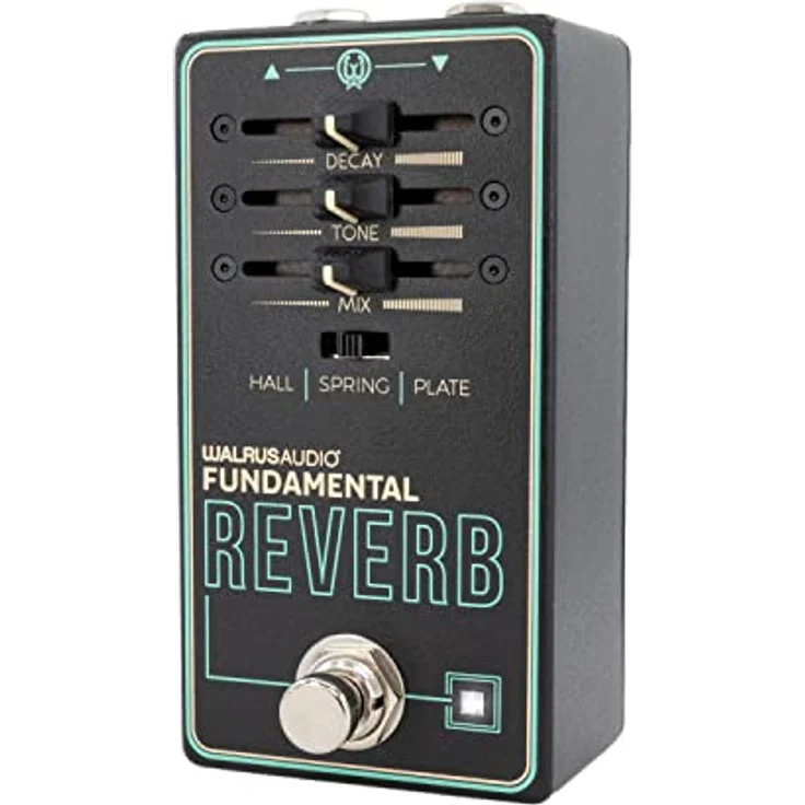 Walrus Audio Fundamental Reverb, Reverb Pedal mit 3 wählbaren Algorithmen: Hall, Spring, Plate, kompaktes Design – Bild 2