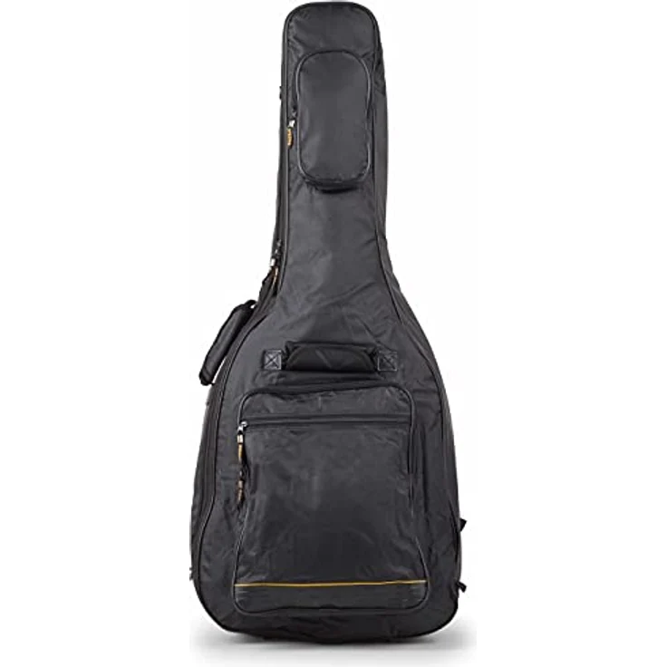 Rockbag Rb 20509 B, Deluxe Gitarrentasche für Westerngitarre mit 20mm Polsterung, Rucksackgarnitur, DIN A4 Tasche, L 112 cm x B 42 cm x T 13 cm – Bild 1