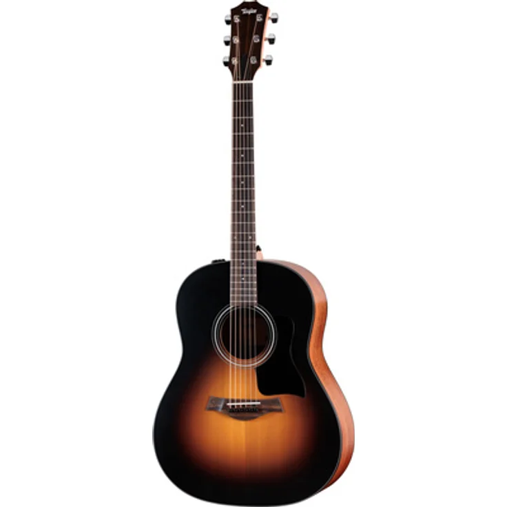 Taylor 117e Special Edition DTB, Akustische Gitarre mit Tonabnehmer, Grand Pacific, Dark Tobacco Burst, massive torrefizierte Fichte Decke