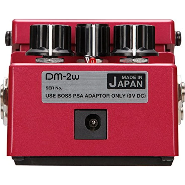 BOSS DM-2w Delay Waza Craft Special Edition, effektives Gitarren-Effektgerät mit originalgetreuer DM-2 Nachbildung und 20-300 ms Verzögerungszeit – Bild 3