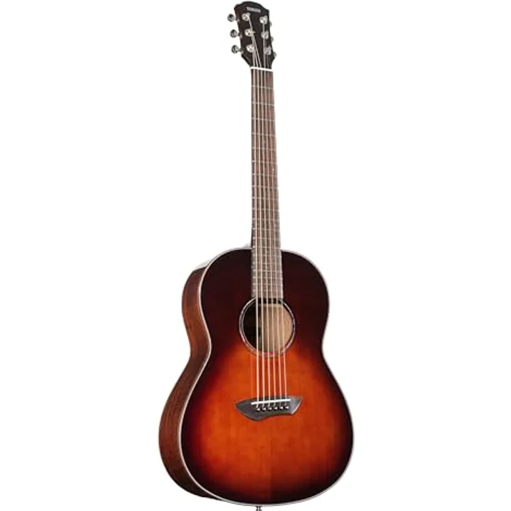Yamaha CSF3M Tobacco Sunburst, Westerngitarre mit Tonabnehmer, massiver Mahagoni Korpus und Sitka-Fichte Decke, inkl. Gigbag