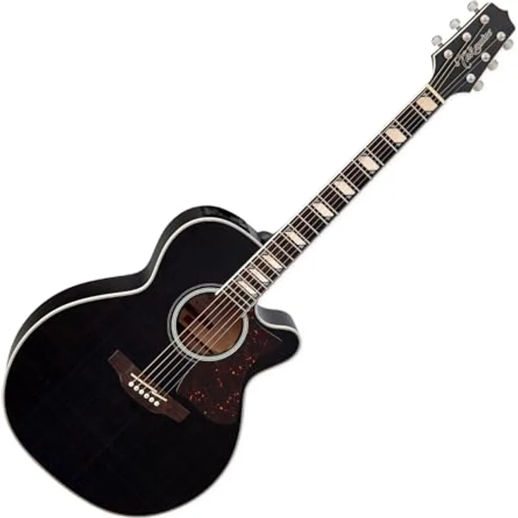 Takamine GN73CE SB, NEX-Western-Gitarre mit Cutaway, massive Fichtendecke, Satin Black