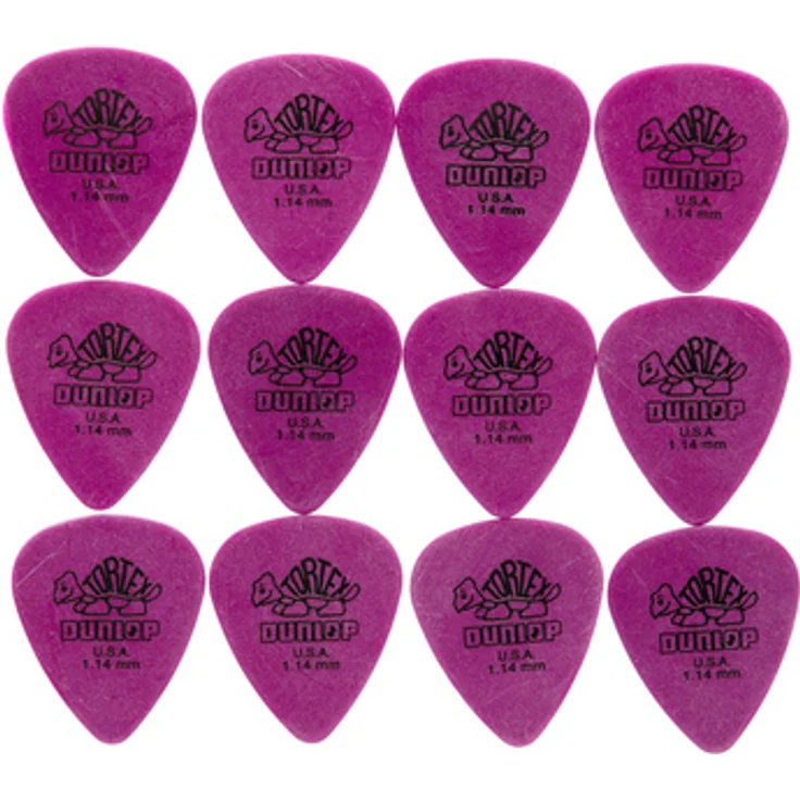 Dunlop Tortex Standard 1,14mm, Plektren im 12er Pack – Bild 1