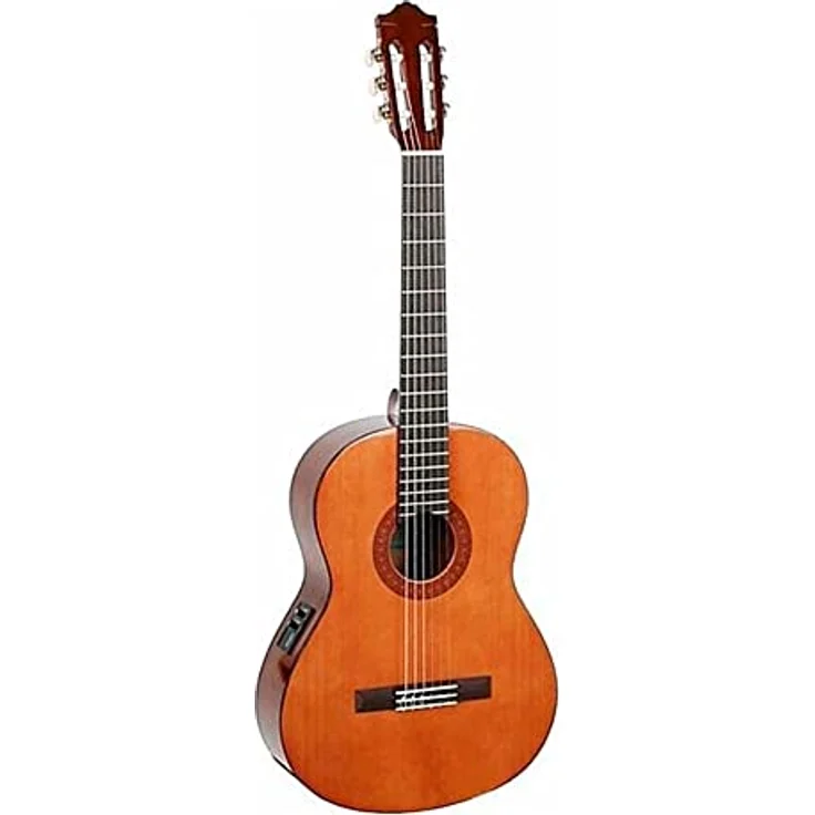 Yamaha CX40 II Konzertgitarre, Fichtendecke, Meranti Korpus, Nato Hals, Palisander Griffbrett, eingebauter Tonabnehmer, natur hochglanz – Bild 1