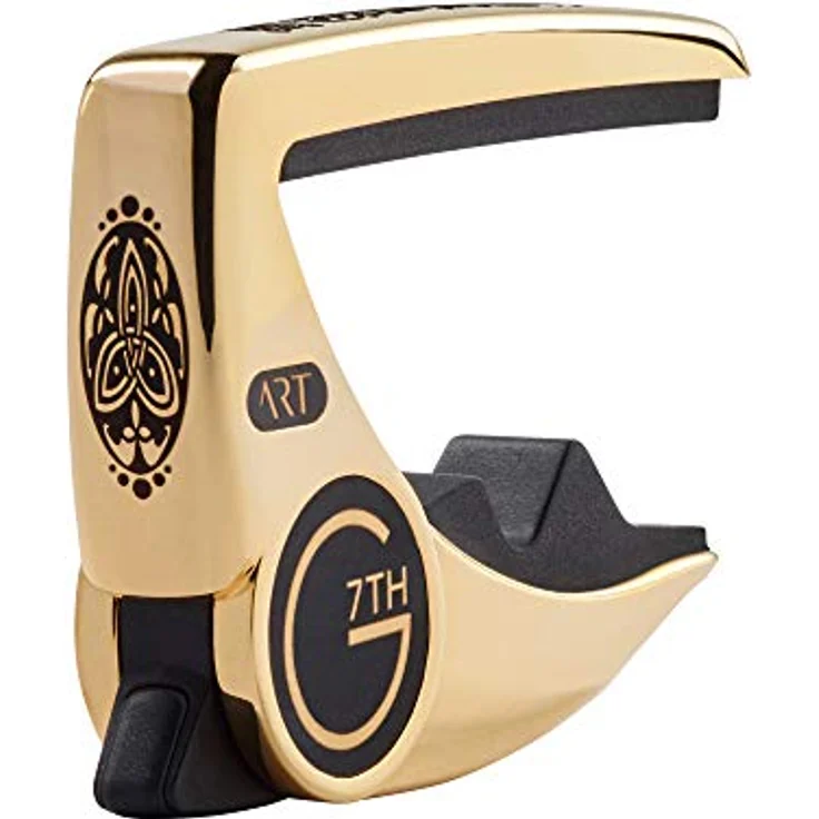 G7th Performance 3 Celtic Kapodaster Gold – Adaptive Radius Technologie und Tension Control für Akustik- und E-Gitarren – Bild 1