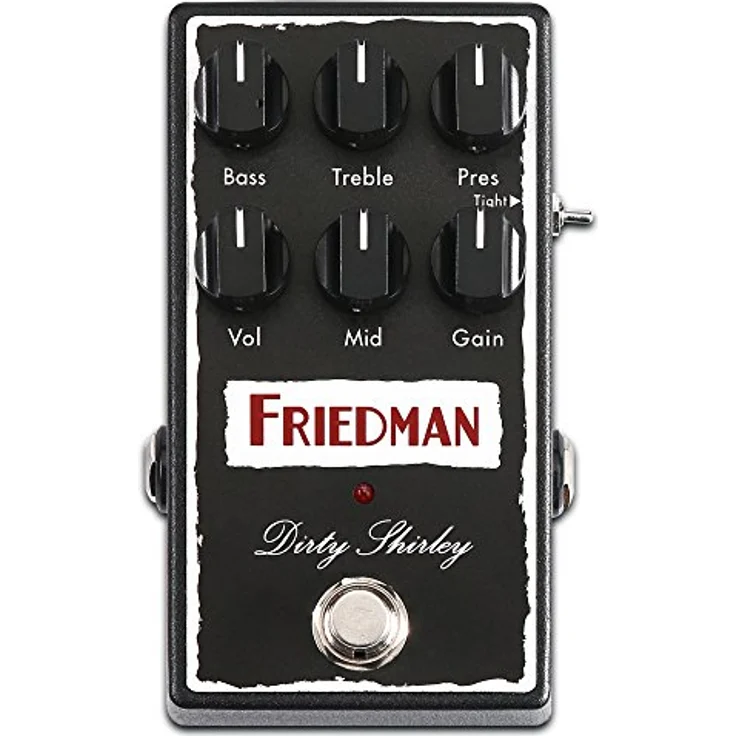 Friedman Dirty Shirley Overdrive, Overdrive-Pedal für E-Gitarre mit Vintage Classic Rock Sound, True Bypass – Bild 2