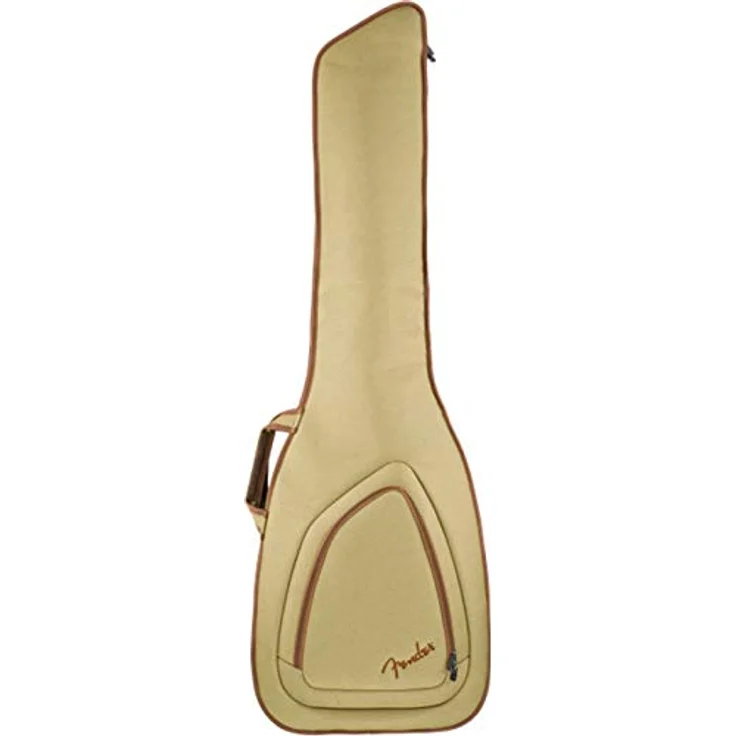 Fender FBT-610 Electric Bass Gigbag, Tweed, 600 Denier Polyester mit 10 mm Polsterung und ergonomischen Rucksack-Schultergurten – Bild 2