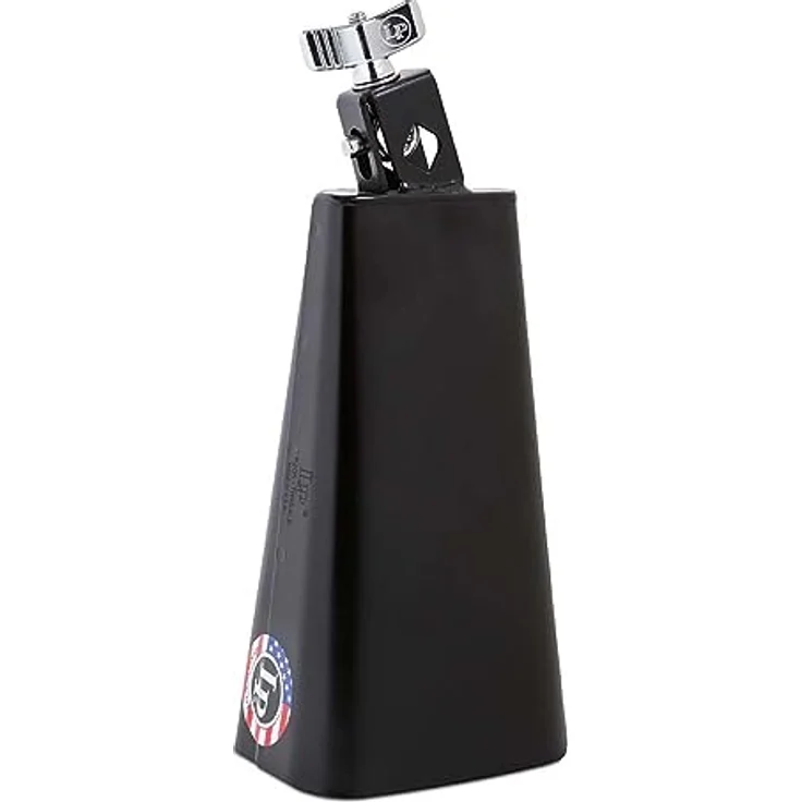 LP 205 Timbale Cowbell, schwarze Kuhglocke, montierbar, tiefer Grundton, ideal für Funk und verschiedene Musikstile – Bild 1
