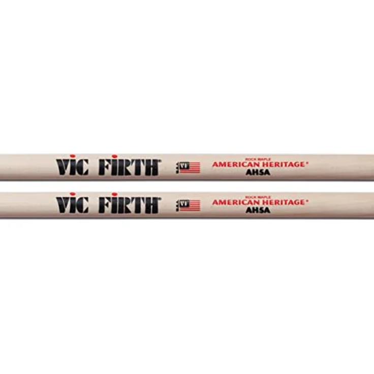Vic Firth AH5A American Heritage, Drumsticks aus Ahornholz mit tropfenförmiger Spitze, 16 Zoll Länge, 0,565 Zoll Durchmesser – Bild 2
