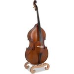 Gewa Premium Line Solid Top DB 1/4, Halbmassiver Kontrabass mit massiver Fichtendecke, dunkelbraun handlackiert