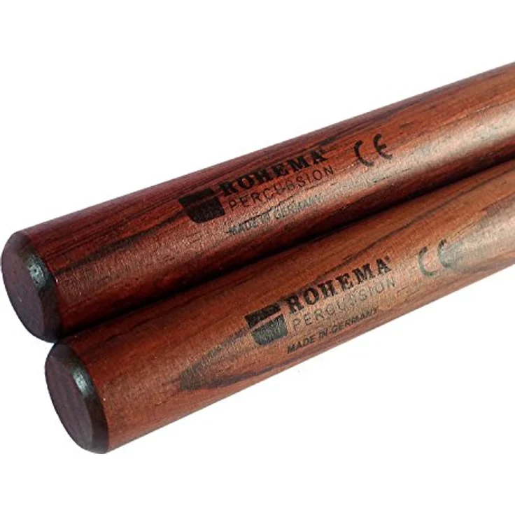 Rohema Concert Claves 61419, Percussion-Instrument aus Palisander, 150mm Länge, 15mm Durchmesser, Made in Germany – Bild 3