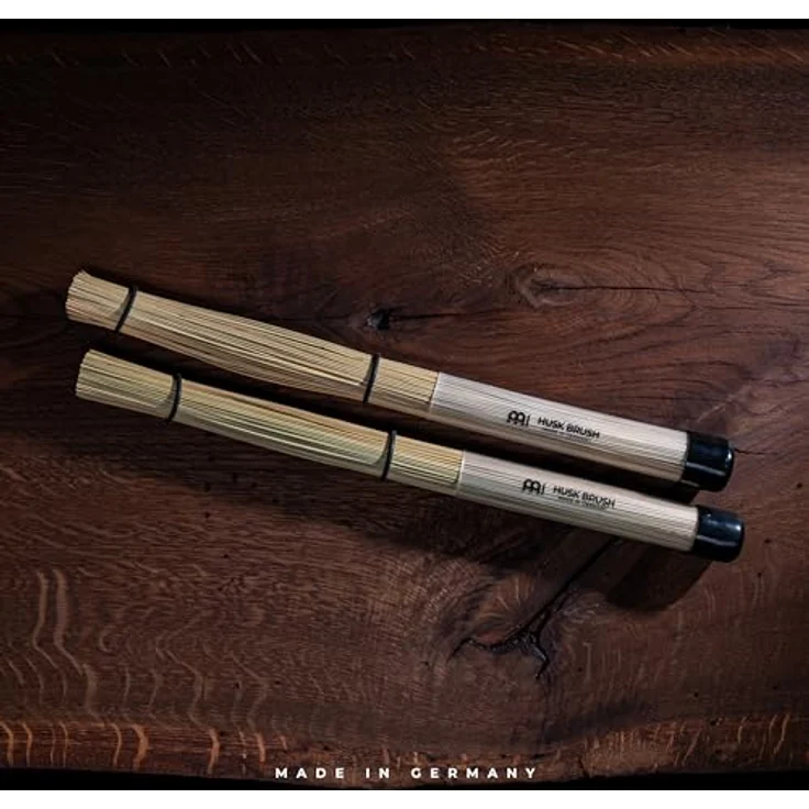 Meinl SB307 Husk Brush, Paar Hot Rods aus Stroh für weichen Sound, Durchmesser 23mm, Länge 377mm, Gewicht 104g, made in Germany – Bild 6