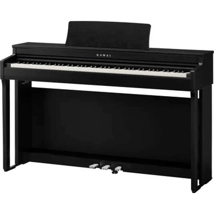 Kawai CN-201 B, Digitalpiano mit 88 gewichteten Tasten, 19 Sounds, Bluetooth, Schwarz satiniert