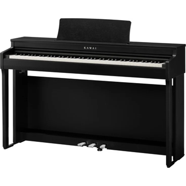 Kawai CN-201 B, Digitalpiano mit 88 gewichteten Tasten, 19 Sounds, Bluetooth, Schwarz satiniert