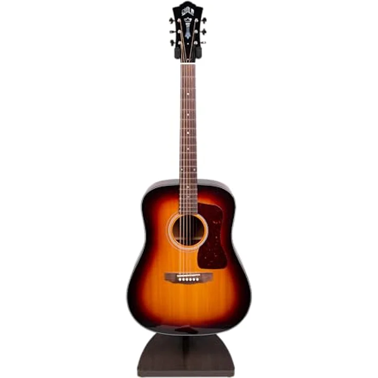 Gator Frameworks Elite Guitar Hanging Stand BRN, stabiler Gitarren-Hängeständer aus 25 mm dickem Sperrholz, braun, Abmessungen 343 x 1092 x 330 mm, Gewicht 3,1 kg – Bild 2