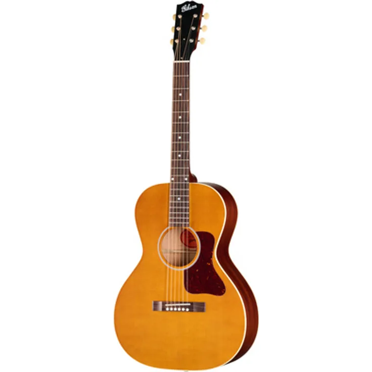 Gibson L-00 Century 12-Fret Vintage Amber, Westerngitarre mit massiver Sitka Fichtendecke und Mahagoni-Korpus, inkl. Hardshell Koffer