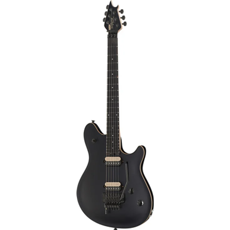 Evh Wolfgang Special Stealth, E-Gitarre mit Linde Korpus, Ahorn Hals, Ebenholz Griffbrett, 2x EVH Wolfgang Humbucker, Stealth Black – Bild 1